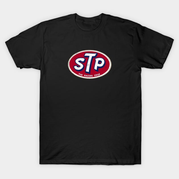 Distressed STP Vintage Style T-Shirt by offsetvinylfilm